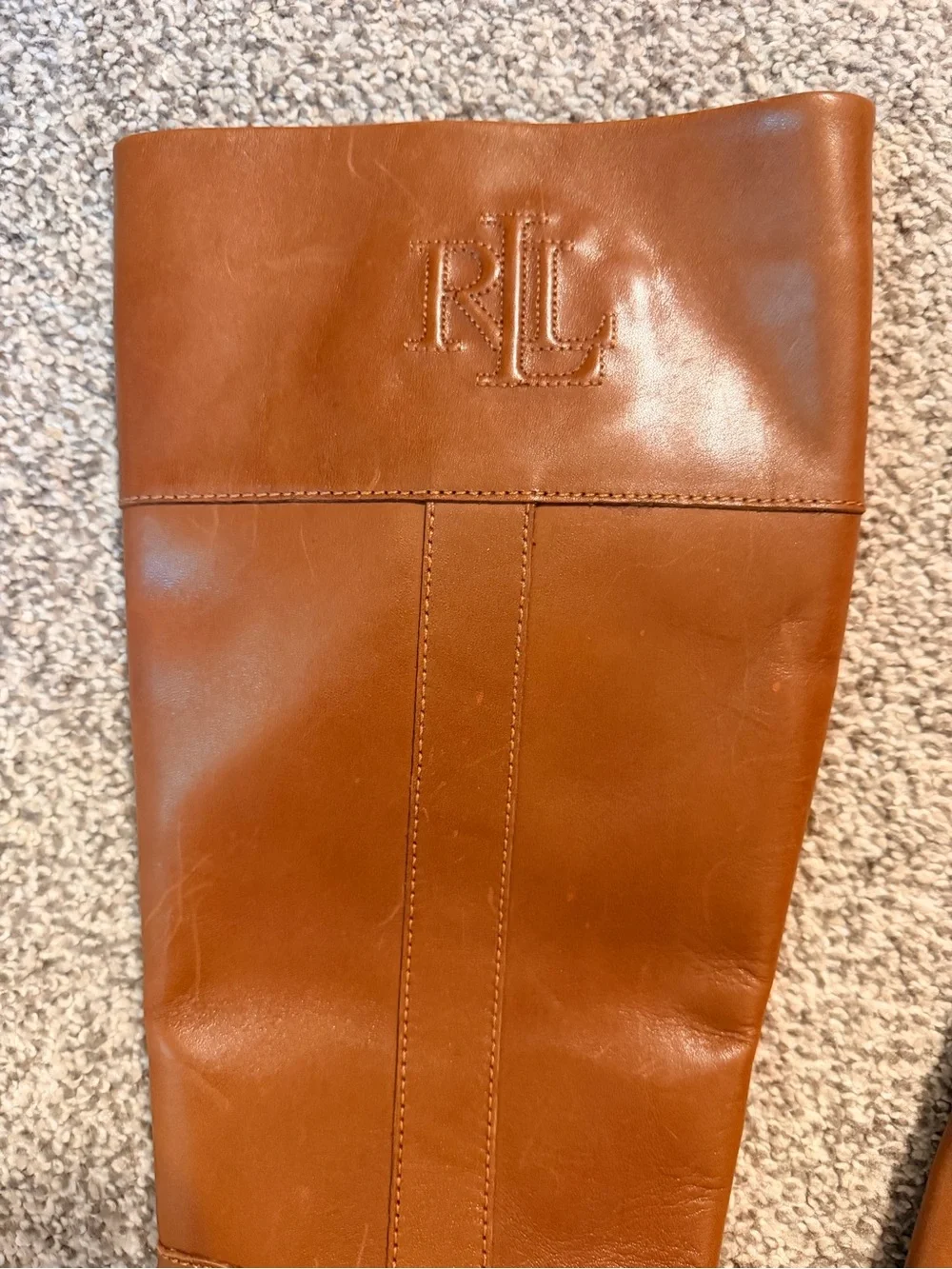 Ralph Lauren tall leather